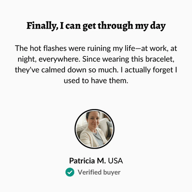 Veloria Bracelet - Natural Menopause Relief